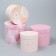 A set of hats for colors 4 in 1, gift packaging, “delicate”, 14 x 13 cm - 20 x 17.5 cm