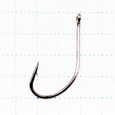 Крючок KOI MARUSEIGO-RING, размер 4 INT14 AS, цвет BN, 10 шт.