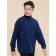 Sweatshirt for boys, height 134 cm, dark blue color