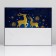 Laminated horizontal "Deer" laminate, 49 x 40 x 19 cm