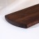 Defense board for serving with ADELICA handle, 38 × 16 × 2 cm, dark grab