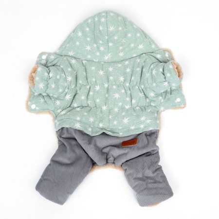 Combines "Walk", size L (DS 32, OG 48, Osh 33 cm, up to 8.5 kg), gray-green-9