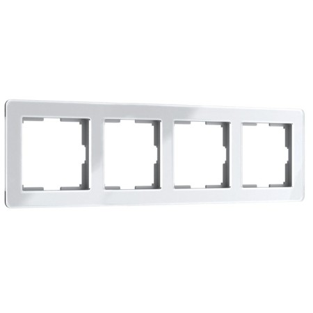 Frame W0042701, 4 Acrylic sockets, white