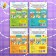 A set of training books "Graphic dictations", 4 pcs. 24 p.