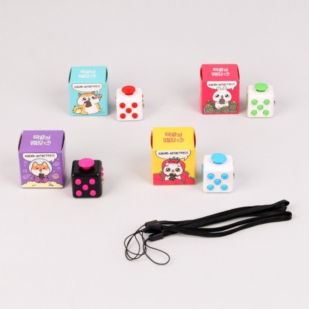 Antistress cube "Stress remedy", mix, in showbox-3