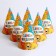 Paper cap “Safari”, in a set of 6 pcs.