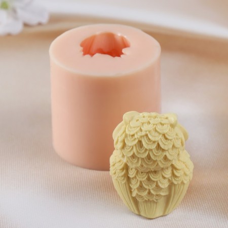 Silicone Mold "Owl2" (prayer 5.5x3.4x4.3 cm)-2