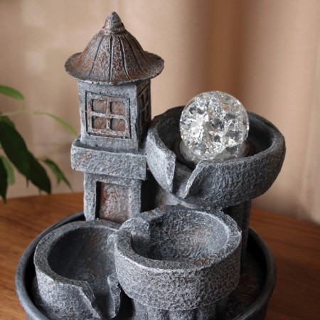Fountain "Xander" house, 28x16 cm (with backlight)-1