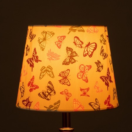 Universal lampshade "Butterflies" E27/E14 24x24x19cm-6