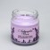 Natural eco candle "Lavender Field", lilac, 7x7.5 cm, 14 hours
