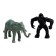 Animal set "Wild Nature" with accessories, 12 figures