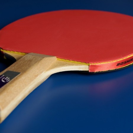 Boshika Control 10 tablenis racket, for beginners, 1.5 mm lining, conical handle-10