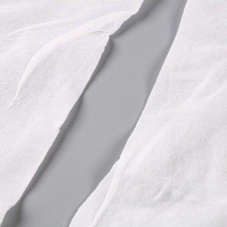 Kapron for dolls and flowers, set 4 pcs., Size 1 pc. - 45 × 6 cm, white color-3
