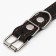 Collar leather single-layer, dimensionless, 56 x 2.5 cm, Osh 17-44 cm, black