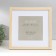Photo frame MDF "Ellis" 30x30 cm, with a paspartm, natural 76719