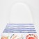 Apron "Ethel" Marine 60x70 cm, 100% cotton, sarzha 190 g/m2