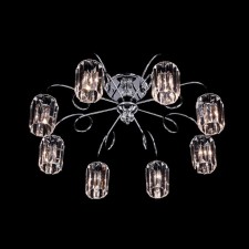Люстра CL330181 «Синди» 8x60W E14 хром 76x76x33 см