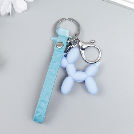 Trick rubber with carbine and bracelet "Airy ball - dog" heaven 21x5.4 cm-3