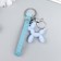 Trick rubber with carbine and bracelet "Airy ball - dog" heaven 21x5.4 cm