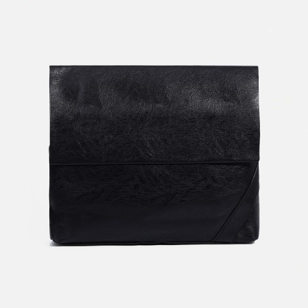 Male bag, black color-1