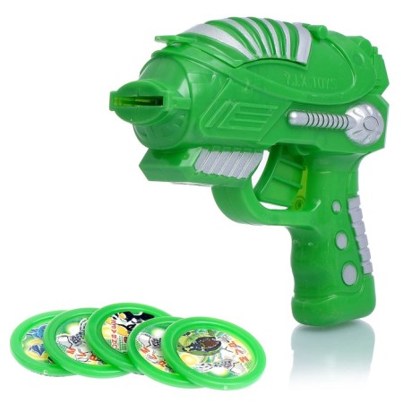 A shooter gun, shoots with discs, MIX's colors-3