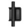 Smeal handle, "Hidden", MO 32 mm, black color