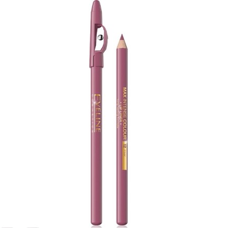 Lip pencil Eveline Max Intense Color, tone 12 Pink