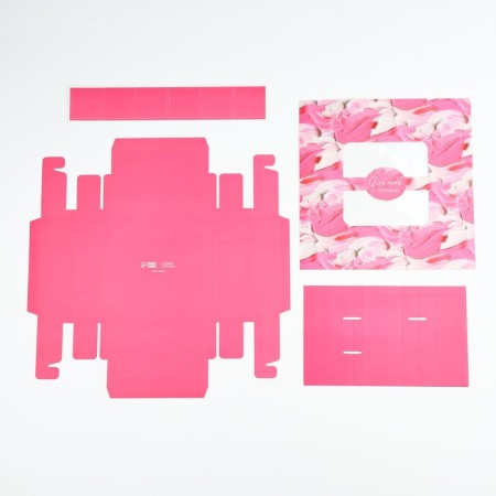 Box for sweets "Bright colors", 14.7 x 14.7 x 3.5 cm-4