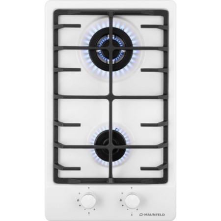 Hound panel Maunfeld eghe.32.63cw/g, gas, 2 burners, white