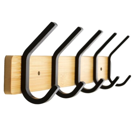Hangers with five hooks Cappio VC107, black color-1