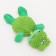 Textile toy "Space Dino", 32 x 19 cm, green