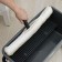 A plastic bucket for washing windows on wheels, 24 liters, 56 × 29 × 34 cm