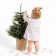 Body dress crumb I am "deer", height 74-80 cm, white