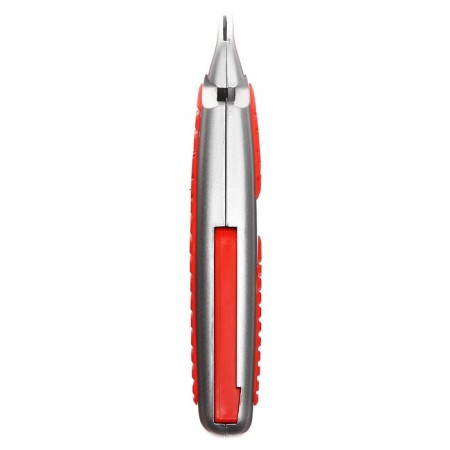 A universal trapezoidal knife 18mm, fixator, 3 pieces of spare blades, zinc-alloy, top-3