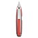 A universal trapezoidal knife 18mm, fixator, 3 pieces of spare blades, zinc-alloy, top