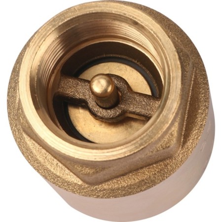 Reverse valve Stout SVC-0011-0000, 3/4 ", spring, coupling, with a metal saddle-1