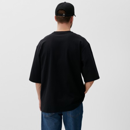 Men's T -shirt MIST WEST, size 48, black-3