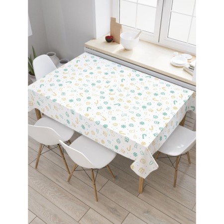 The tablecloth “Atmosphere of the holiday”, rectangular, oxford, size 120x145 cm