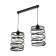 Chandelier "Tornado" 2x60W base: E27 Color: Black