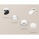 AMBRELLA LIGHT, TECHNO, XM8101021, white sand color, white sand.