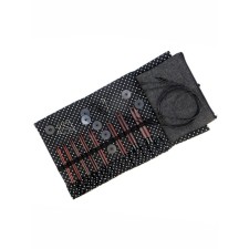 A set of removable wooden knitting needles Charcoal Ruby Knitpro, 20649