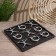 Game table "Cross-cuts" 32x32x3 cm