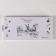 Oval porcelain oval "Crazy tea party", 25 × 11.5 cm