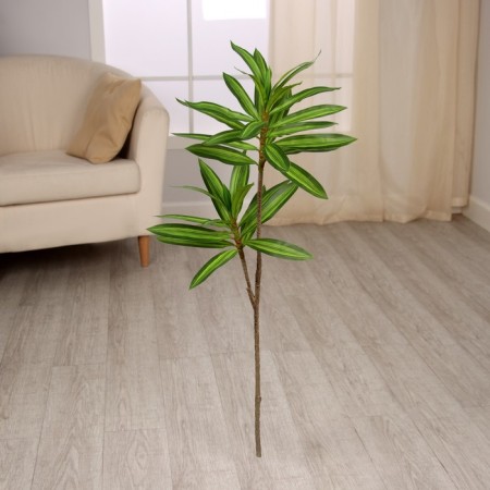 Flowers artificial "Palma homemade luxury strip" 83 cm, green-1