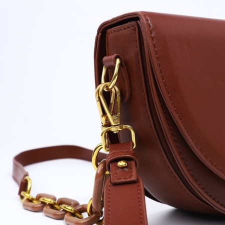 Lightning bag bag, brown color-3