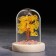Souvenir in the dome "Tree of wealth. Citrins", natural stone, 10 x 7 cm