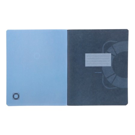 Subject notebook monocolor.element, 48 sheets in the geography cage, covered cardboard, lamination of software touch, selective varnish, offset block 70 g/m2-1