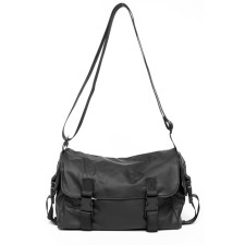 Bag Cross-Bodi Male, Textile, Ludor Black, 32x13x23 cm