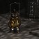 LED figure "Lantern with a snowman" 8 × 12 × 6 cm, plastic, batteries AG13x3, glow warm white