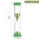 Sanding clock "Lambo", 1 minute, 9 x 2.5 cm, green